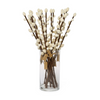 White Willow Pom Flowers Floral Branches