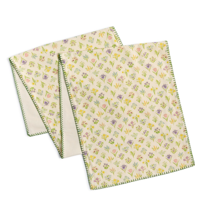 Flower Garden Table Runner