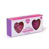 Happy Hearts Set of 2 Glitter Squishy Hearts