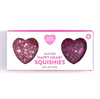 Happy Hearts Set of 2 Glitter Squishy Hearts
