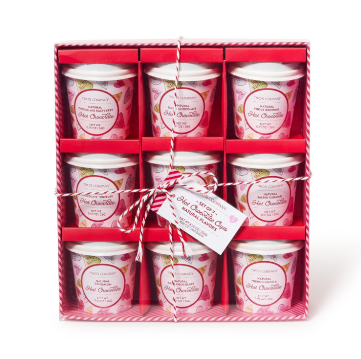 Cup of Love Set of 9 Hot Chocolate Cups
