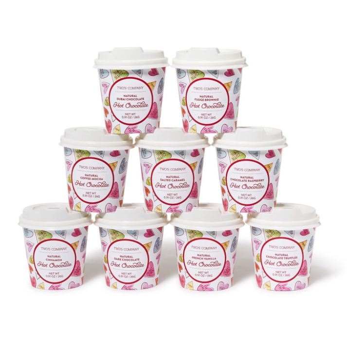 Cup of Love Set of 9 Hot Chocolate Cups