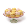 In Bloom Flower Shape Pedestal Platter