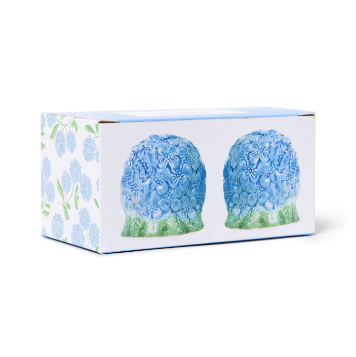 Hydrangea Salt and Pepper Shaker Set