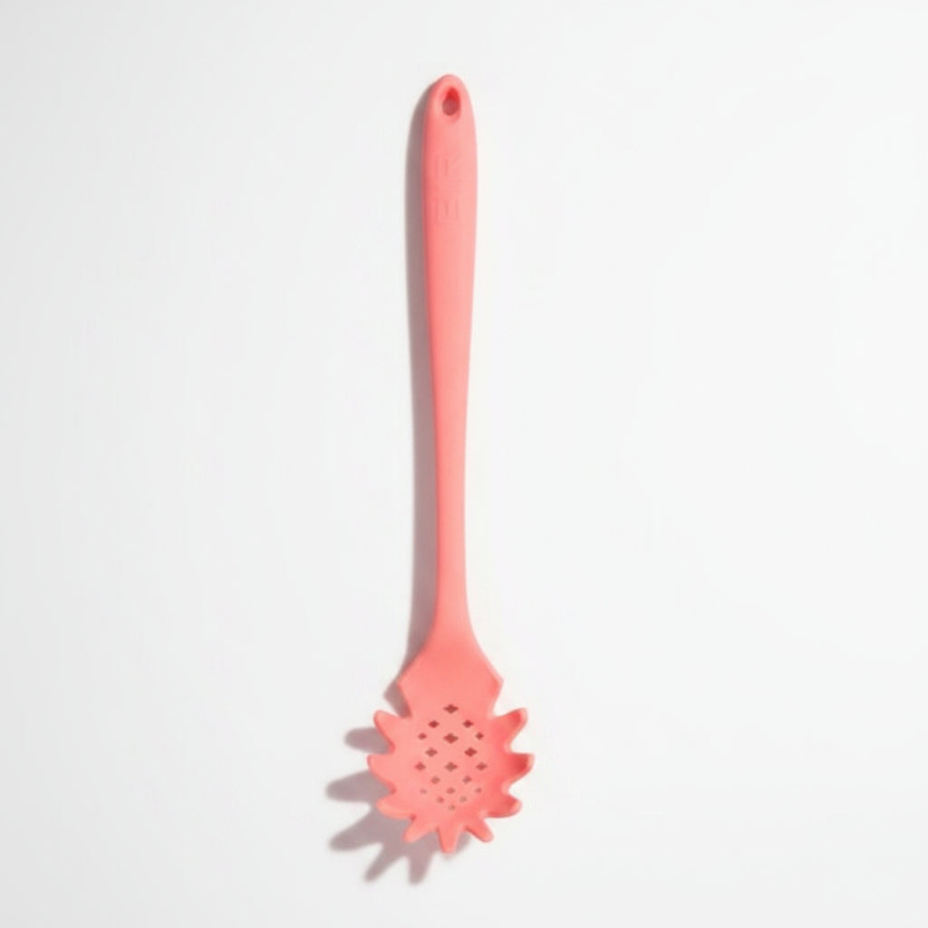 GIR Silicone Spaghetti Spoon in Coral