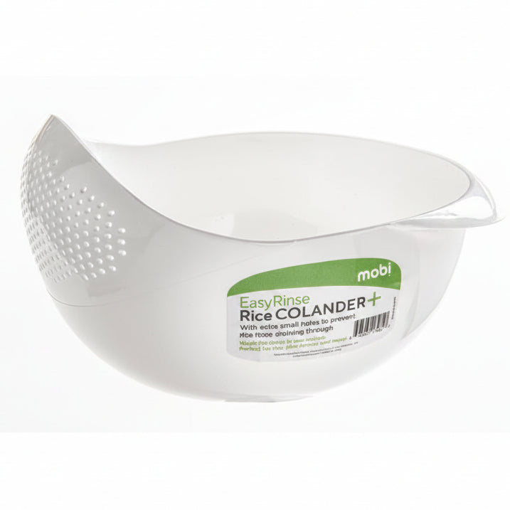 Easy Rinse Rice Colander+