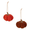 Harvest Blossom Fabric Pumpkin Table Decor