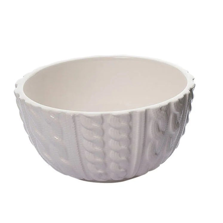Nesting Bowls w/Knit Texture