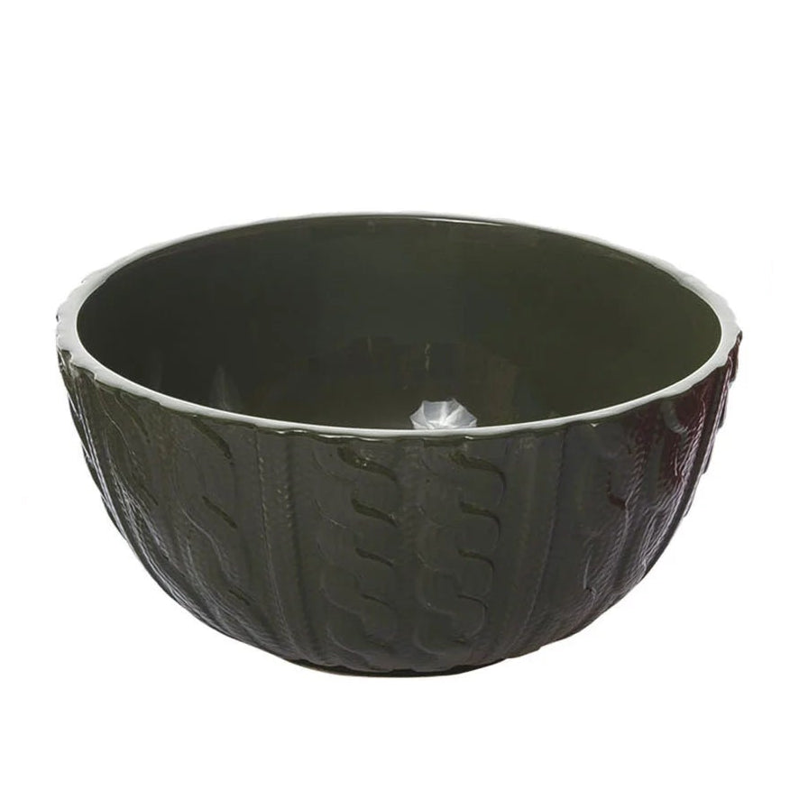 Nesting Bowls w/Knit Texture