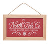 Framed North Pole Wall Decor