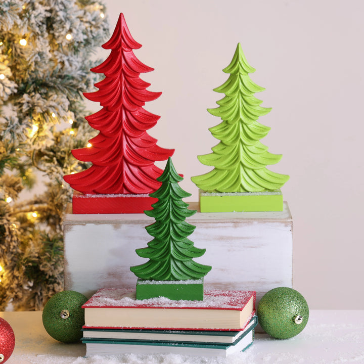 Bright Christmas Tree Table decor