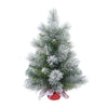 Frosted Tree in Red Bag