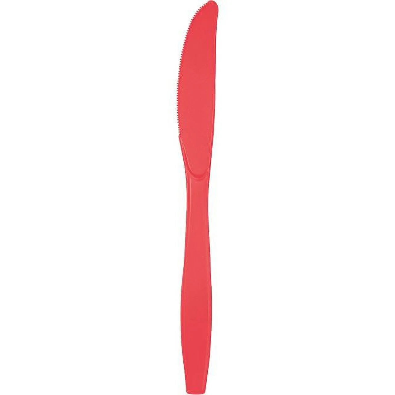 Solid Color Plastic Knives