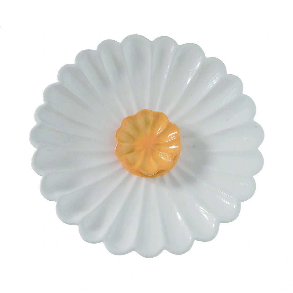 Dol Scalloped Flower Chip & Dip s/2