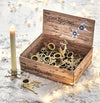 Snowflake Reindeer Taper Holder