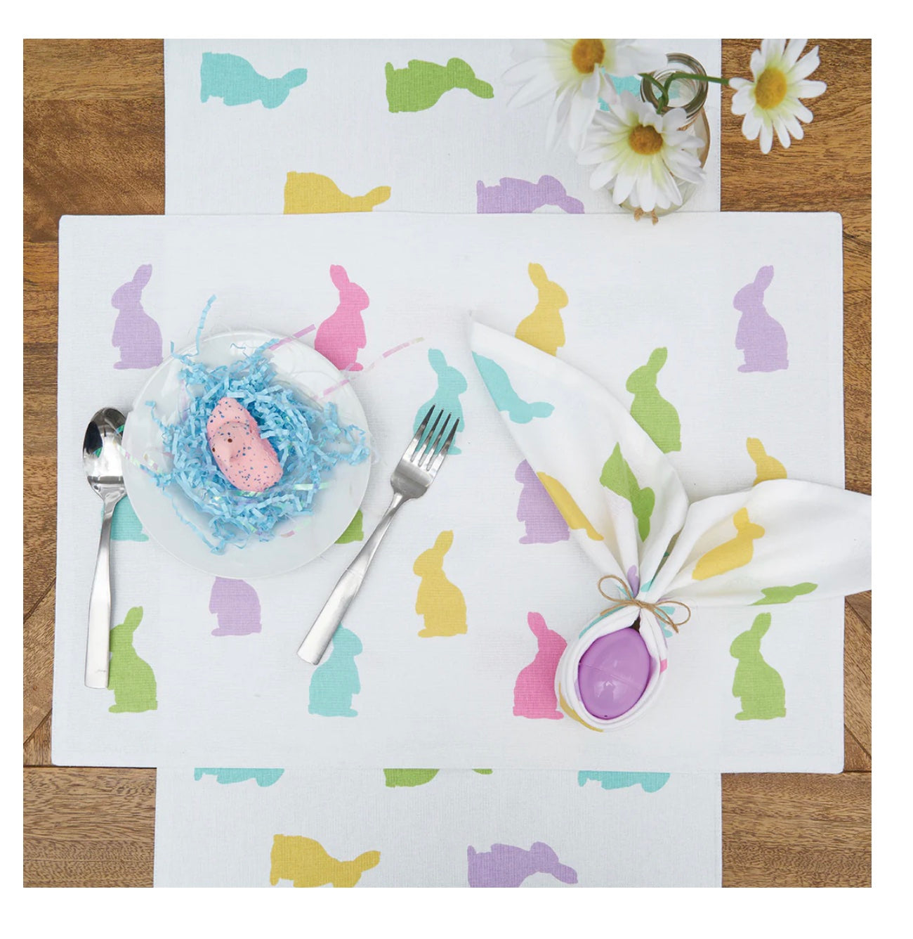 Bunny Hop Napkin