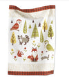 Dish Towel Set Forest Friends