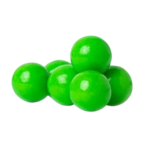 Gumballs 1" Green Apple 14.43 lb