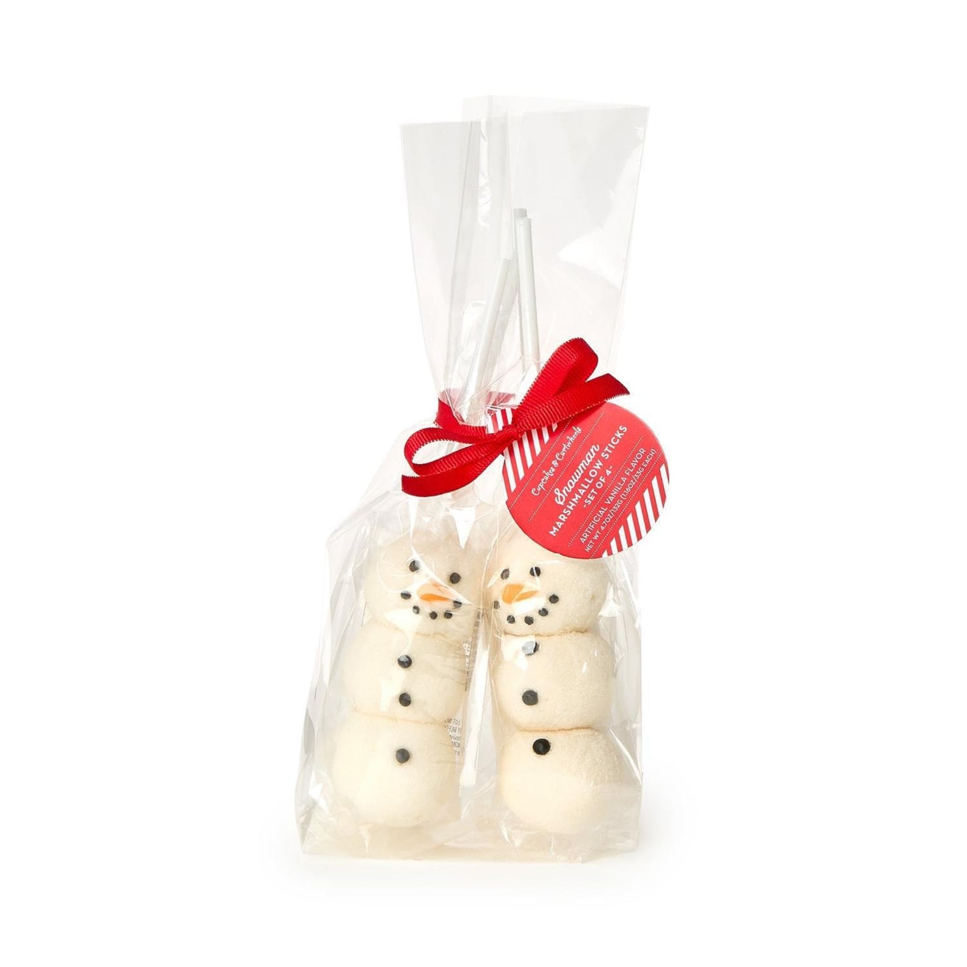 Snowman Marshmallow Sticks