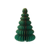 Green decorative tree on a white background