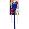 Happy Spoons 3-Pc Set Small Medium Lg Red