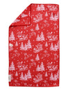 Dashing Through the Snow: Double-Sided Hand Towel
