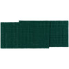 Spruce Silver Cotton Rib Runner 72"