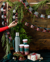 Red and Green Plaid 20ft Christmas Paper Chains