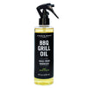Bottle of Caron & Doucet BBQ Grill Oil on a white background