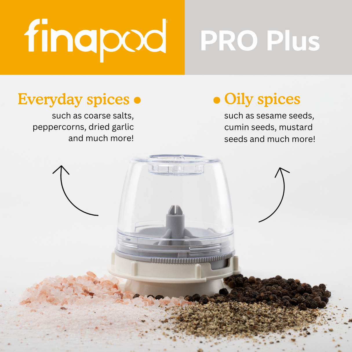 FinaMill Classic Rechargeable - 1 Mill 1 ProPlus 1 PepperPod