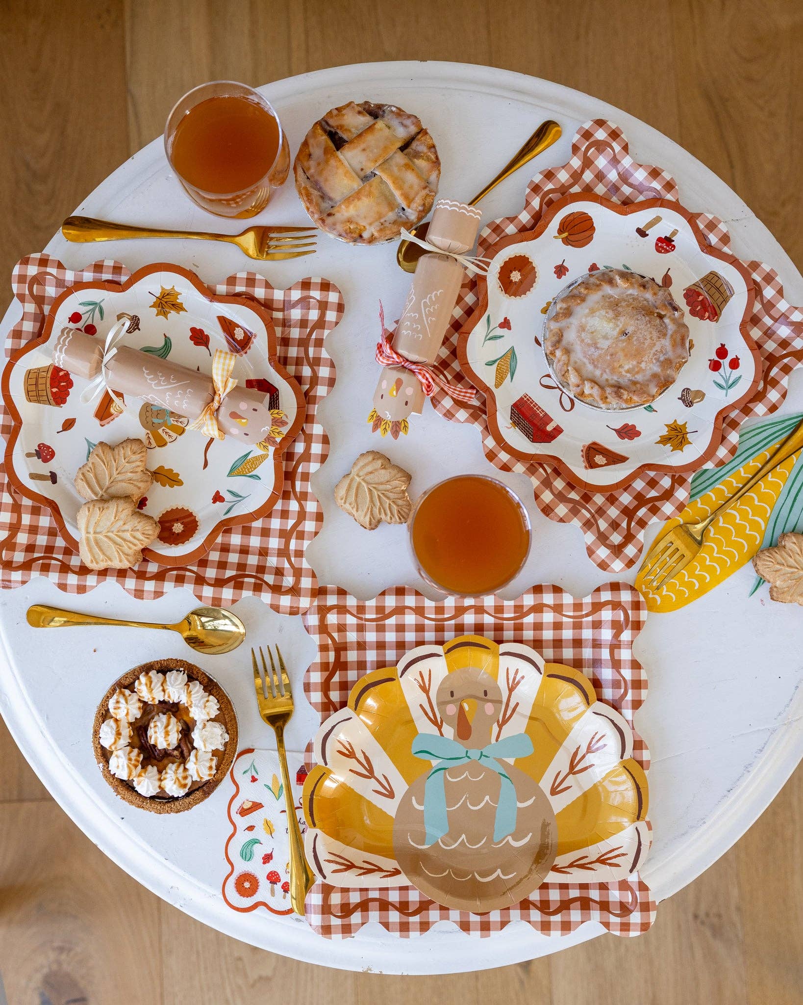 Harvest Icons Cocktail Paper Napkins