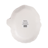 Santa Face Shaped Paper Plates with Gold Foil