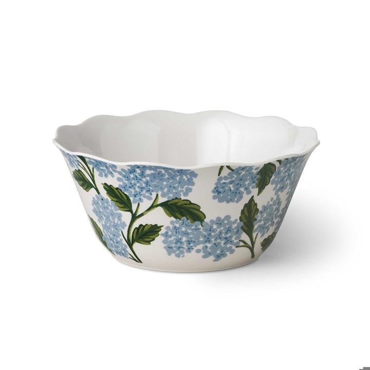 Hydrangea Melamine Serving Bowl