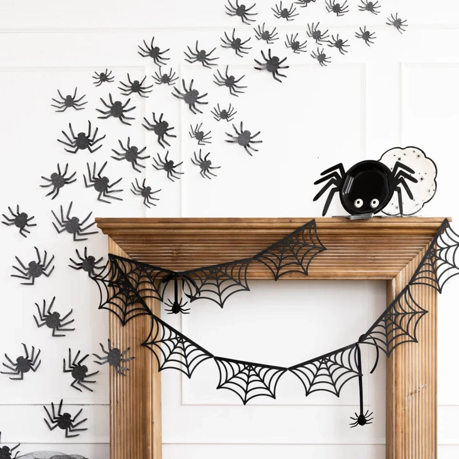Glittered Wall Spiders