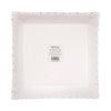 Green Plaid Christmas 10" Square Dinner Plates