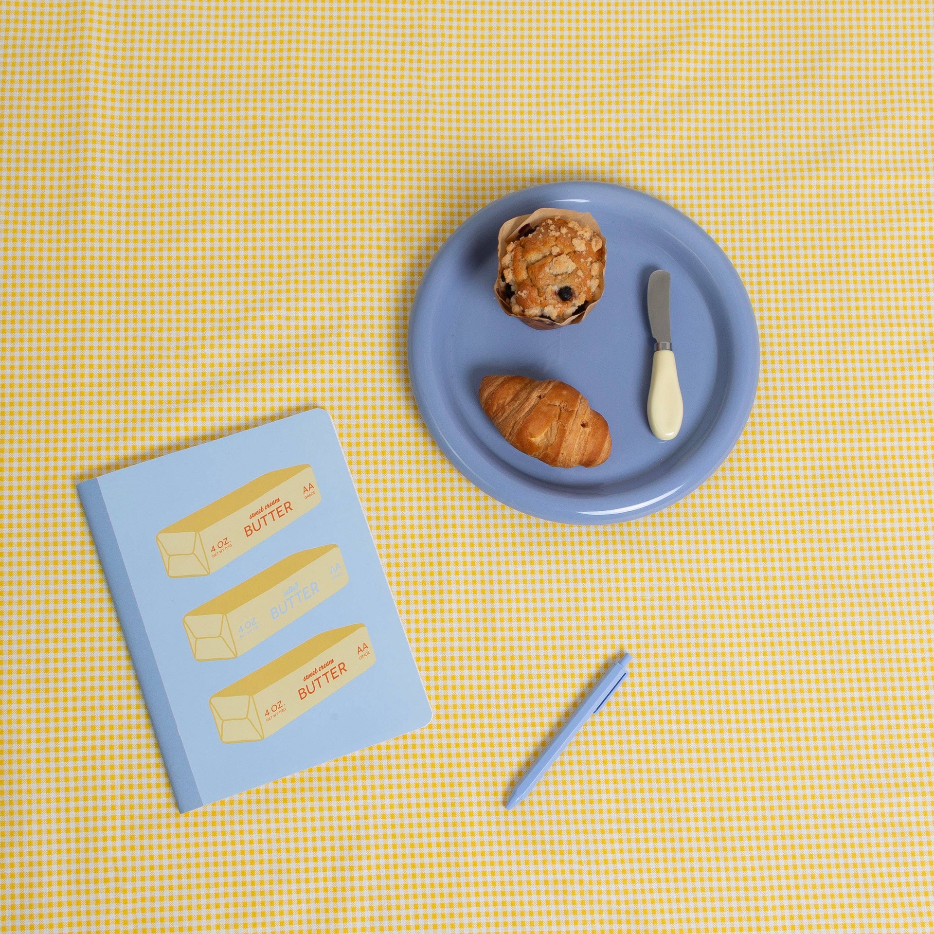 Retro Butter Composition Notebook