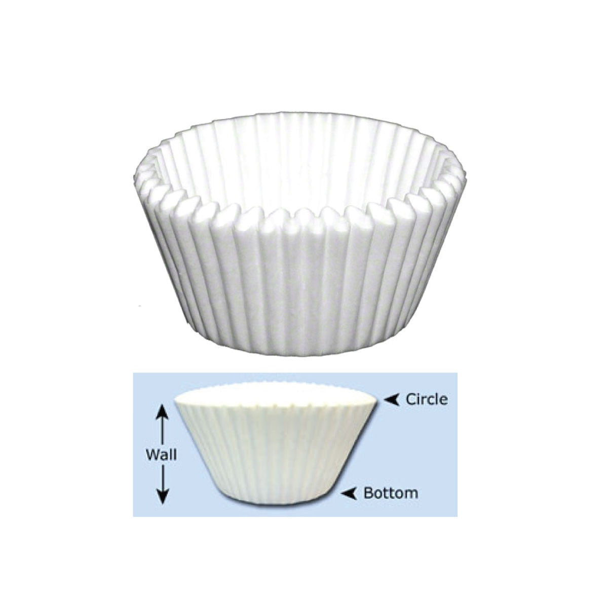 Cupcake Liner x 4-3/4 x 1-3/8 500 Count – Gygi