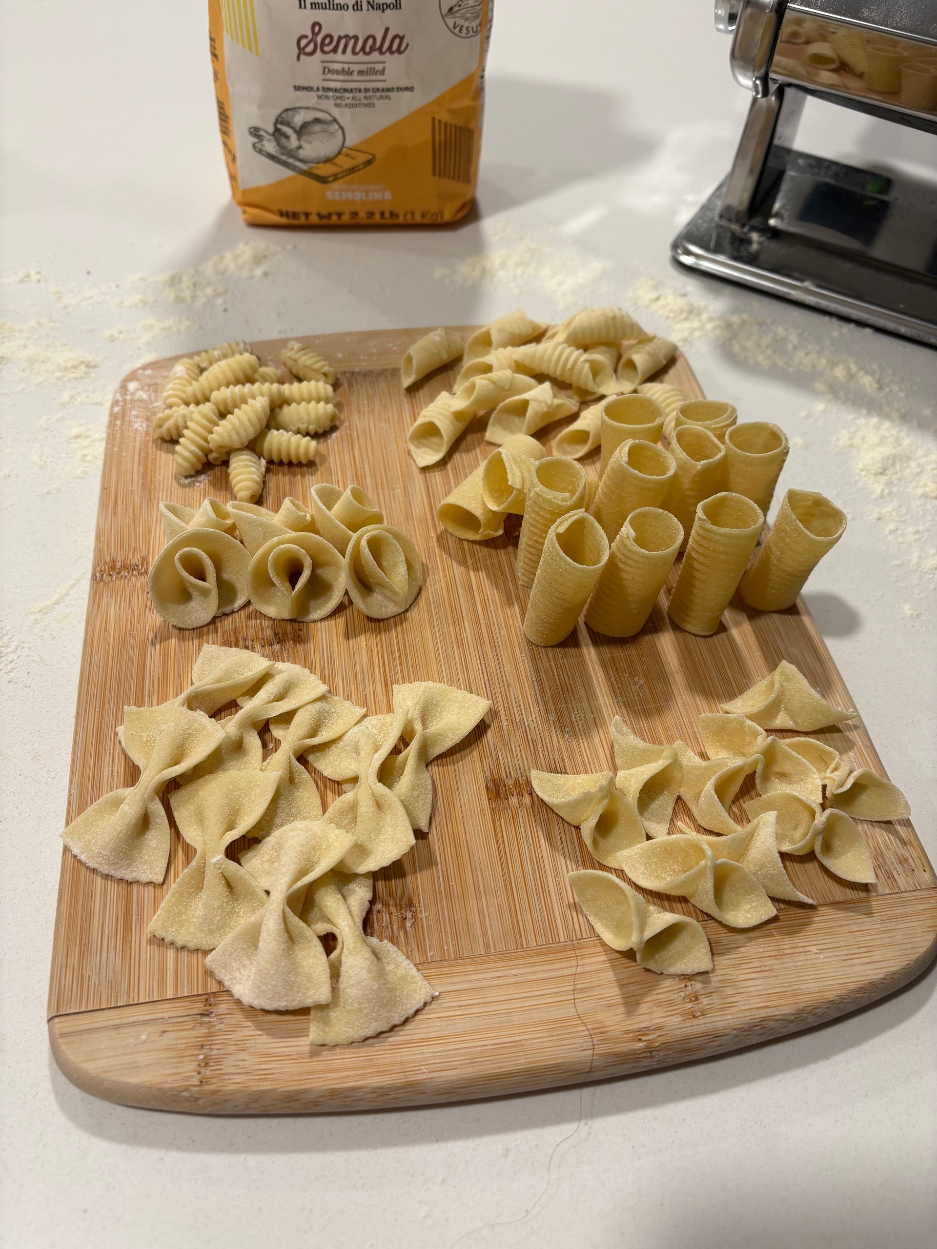 Cooking Class: Pasta 101 with Lisa and Francesco Amendola Jan 8th at 6 pm