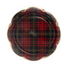 Red Plaid Christmas 9" Paper Dinner Plates