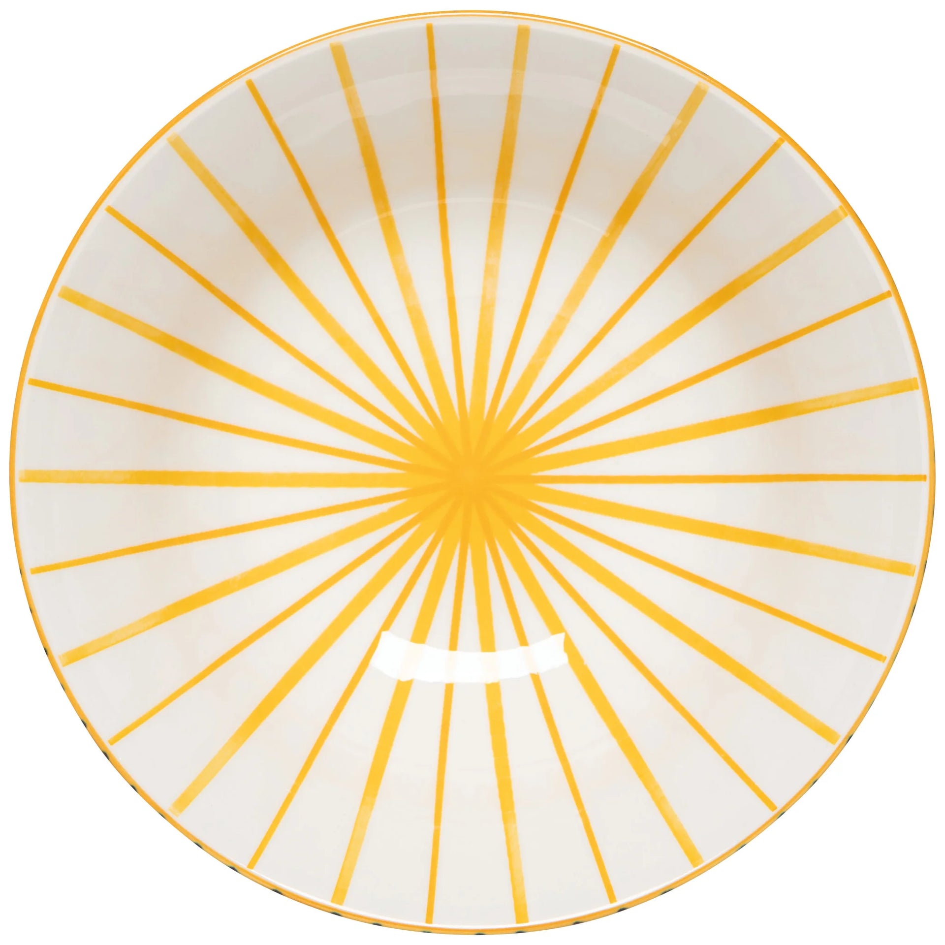 Sunburst Stamped Bowl 8"