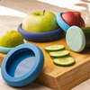 Reusable Silicone Food Savers – Ice Blue (Set of 5)