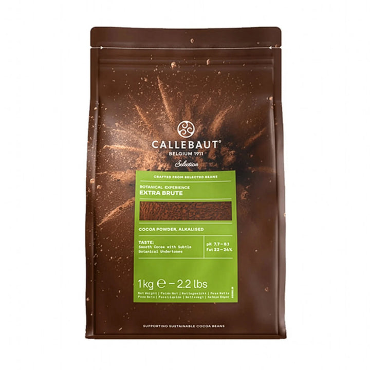 Callebaut Extra Brute Cocoa Powder - 1 kg.