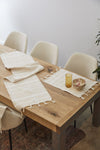 Camino Off-White Table Runner