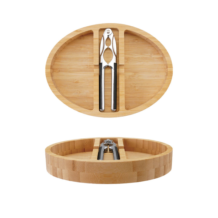 Bamboo Tray with 2 Sections