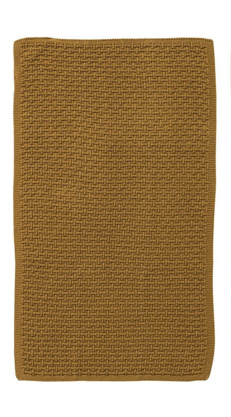 Textured kitchen towel on a white background