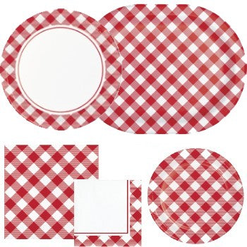 Classic Gingham Paper Goods