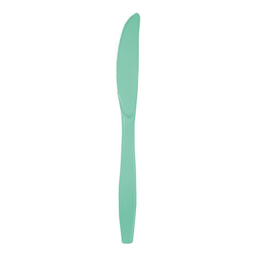 Solid Color Plastic Knives