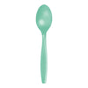 Solid Color Plastic Spoons