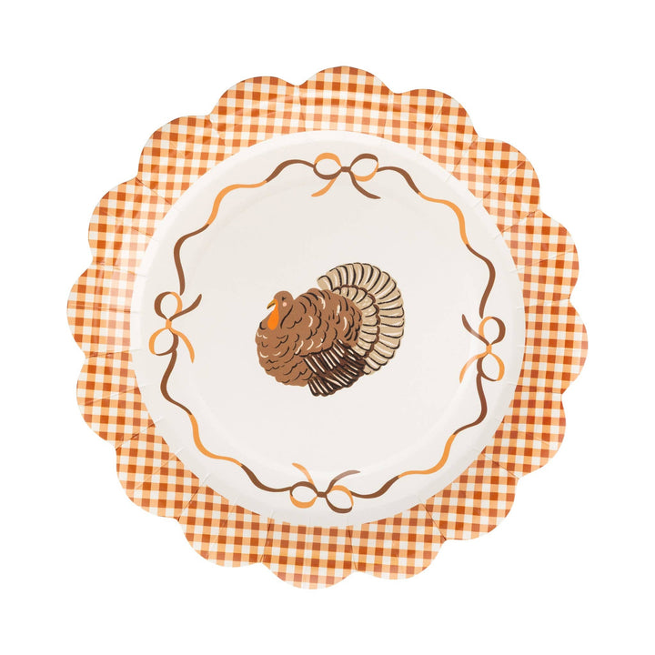 Turkey 9" Paper Plate (8ct)