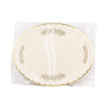 Foil Floral 17" Paper Platter (6ct)